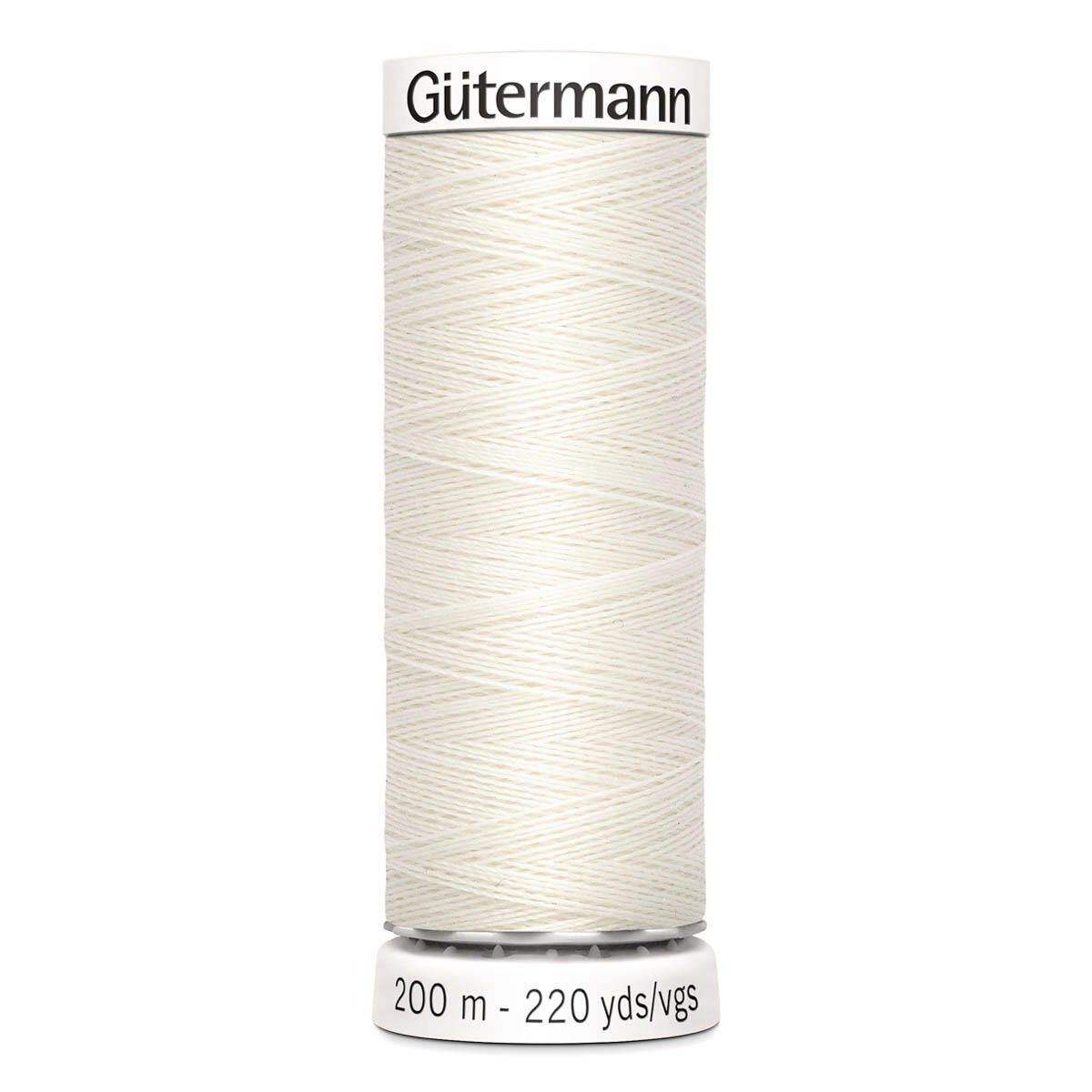 Нитки швейные Gutermann Sew-All 100/200 м (001 молочный), арт.: 848277 — фурнитура для шитья в СПб | Ткани Италии