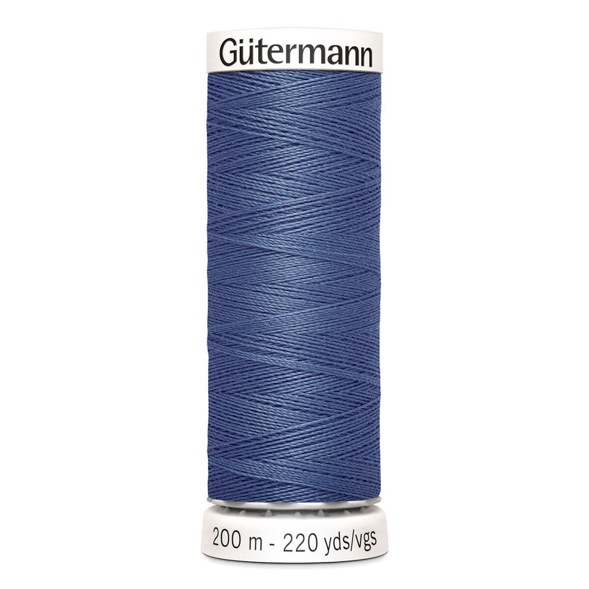 Нитки швейные Gutermann Sew-All 100/200 м (112 серо-синий джинс), арт.: 848277 — фурнитура для шитья в СПб | Ткани Италии