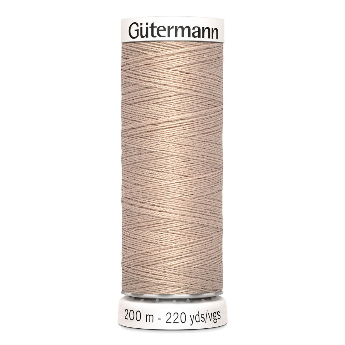 Нитки швейные Gutermann Sew-All 100/200 м (121 бледно-песочный), арт.: 848277 — фурнитура для шитья в СПб | Ткани Италии