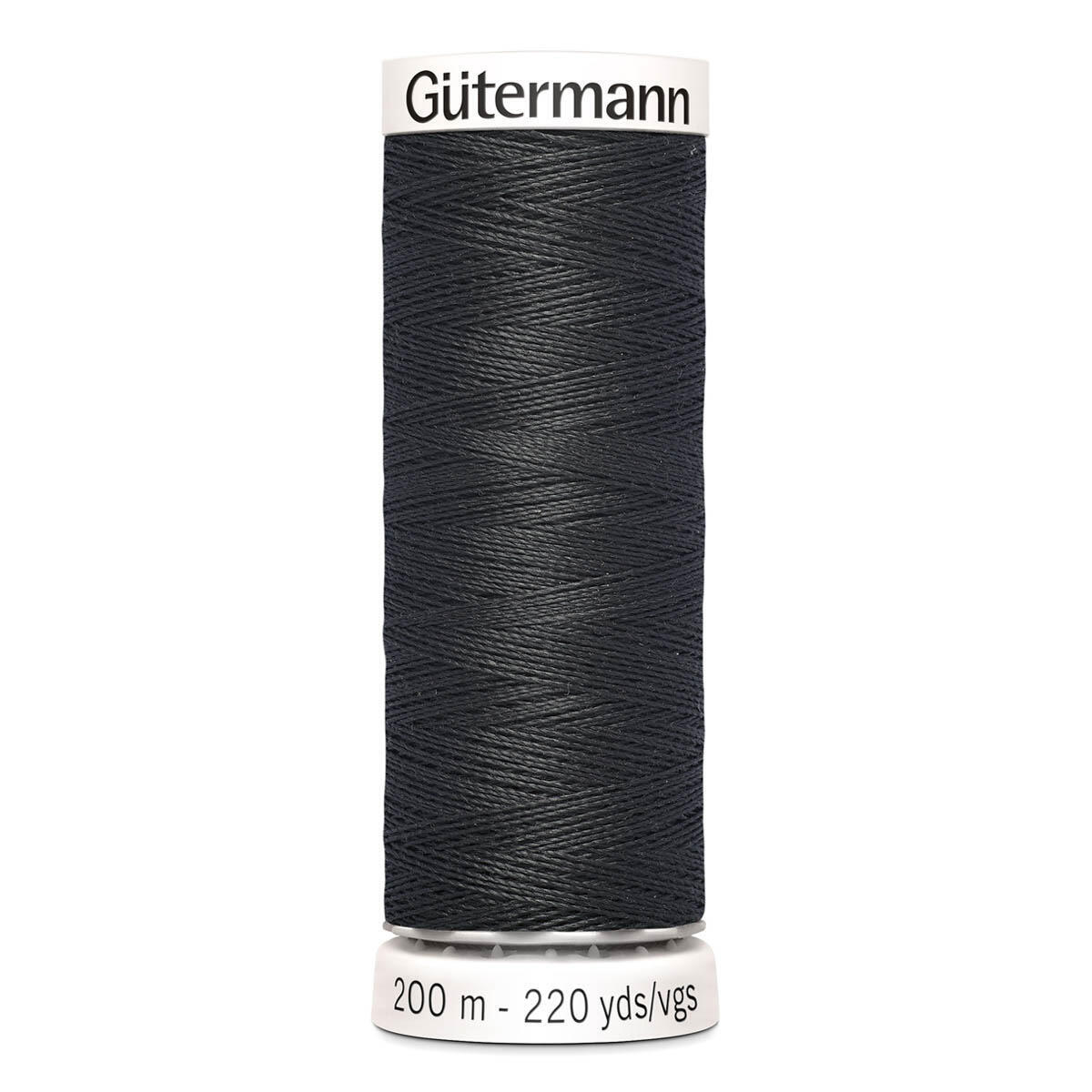 Нитки швейные Gutermann Sew-All 100/200 м (190 черно-серый), арт.: 848277 — фурнитура для шитья в СПб | Ткани Италии