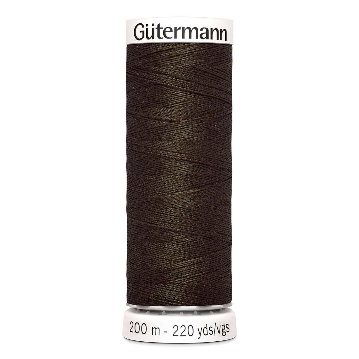 Нитки швейные Gutermann Sew-All 100/200 м (021 серо-коричневый), арт.: 848277 — фурнитура для шитья в СПб | Ткани Италии