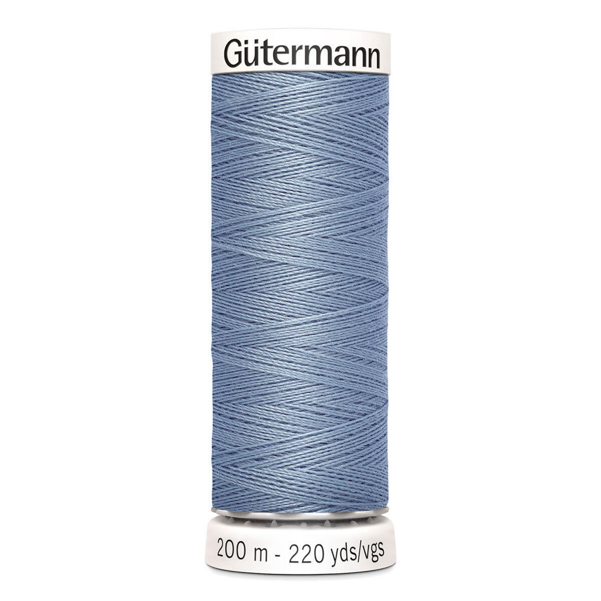 Нитки швейные Gutermann Sew-All 100/200 м (064 серый джинсовый), арт.: 848277 — фурнитура для шитья в СПб | Ткани Италии