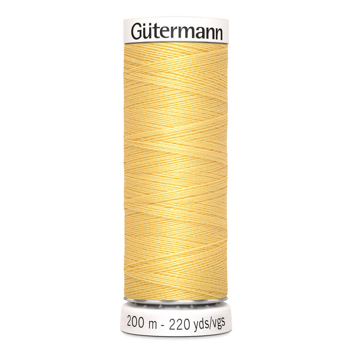 Нитки швейные Gutermann Sew-All 100/200 м (007 светло-желтый), арт.: 848277 — фурнитура для шитья в СПб | Ткани Италии