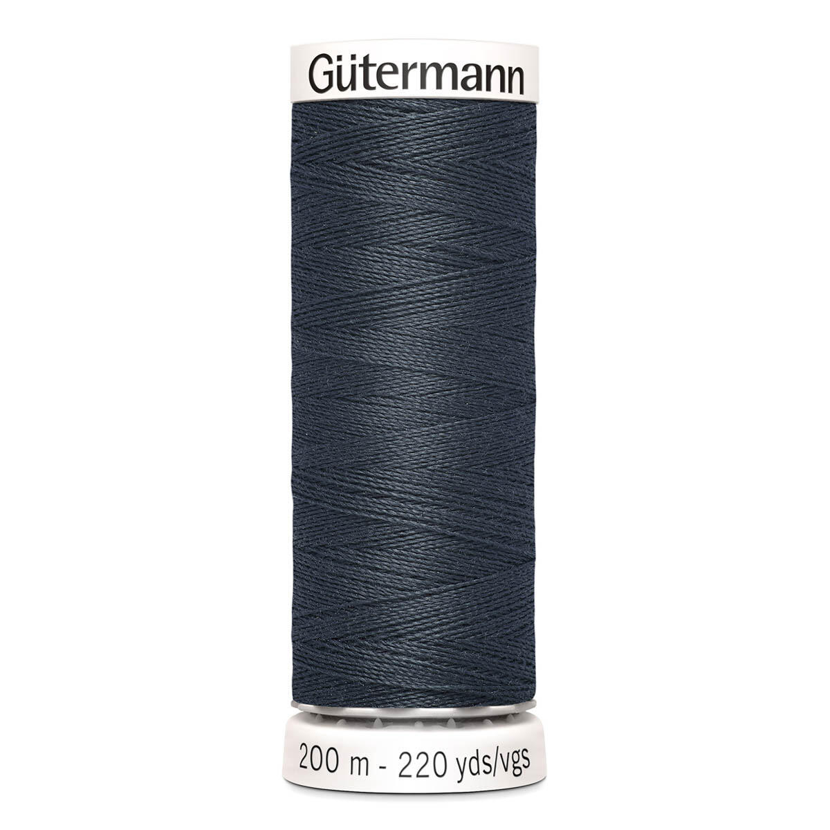 Нитки швейные Gutermann Sew-All 100/200 м (095 т.синий графитовый), арт.: 848277 — фурнитура для шитья в СПб | Ткани Италии