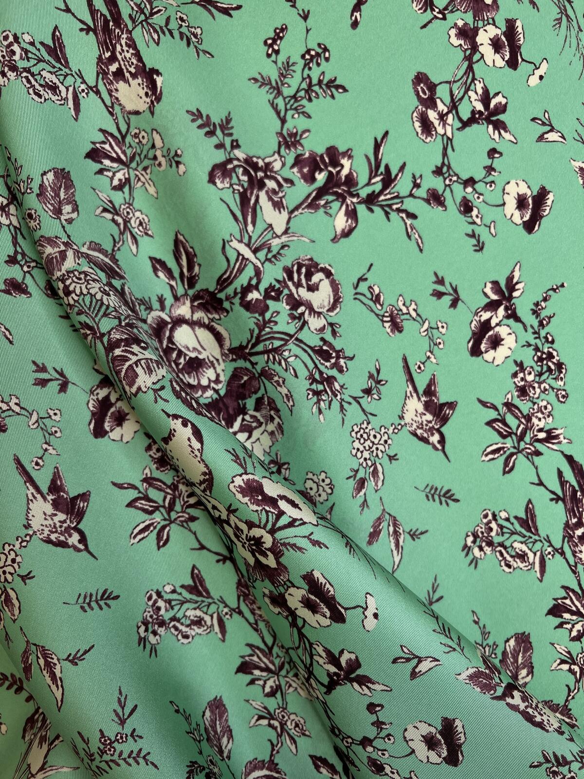 Ткань плательно-блузочная Max Mara, арт.: 434733 — ткань для платья купить | Ткани Италии