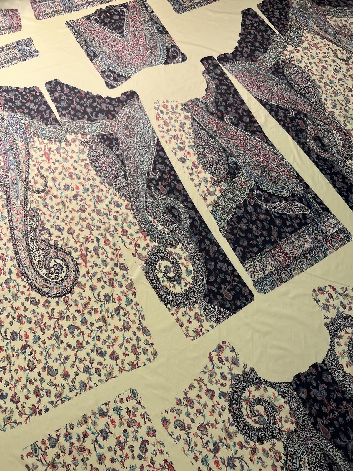 Курточная ткань (купон) Etro, арт.: 234467 — итальянские ткани купить в СПб | Ткани Италии