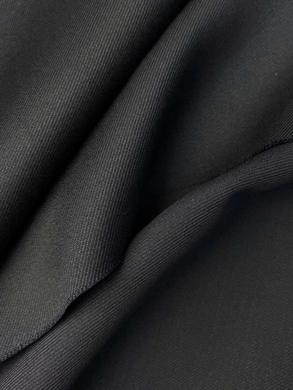 Ткань костюмно-плательная Hugo Boss чёрная — костюмная ткань купить, фото 3