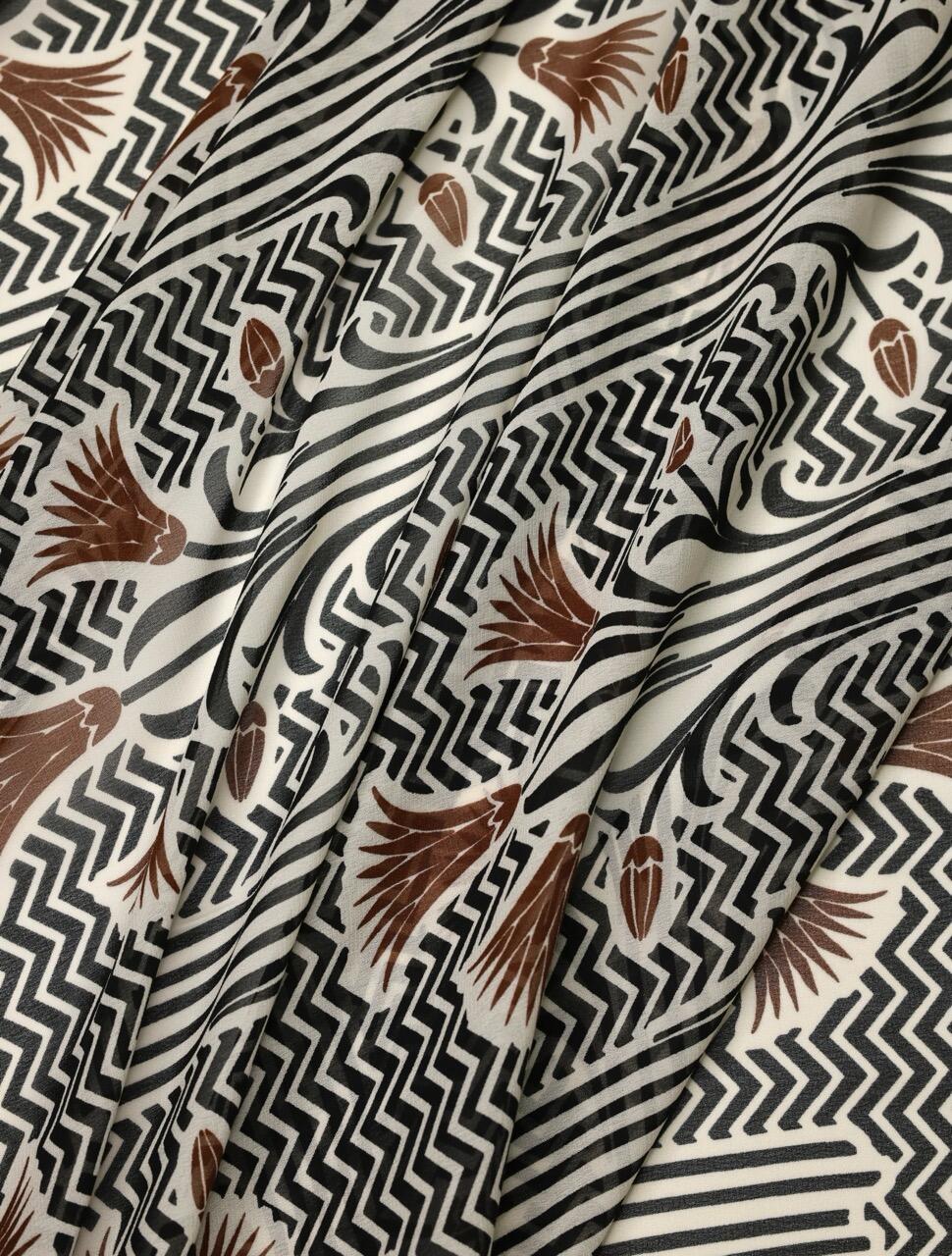 Шифон Max Mara, арт.: 438932 — ткань для платья купить, фото 2