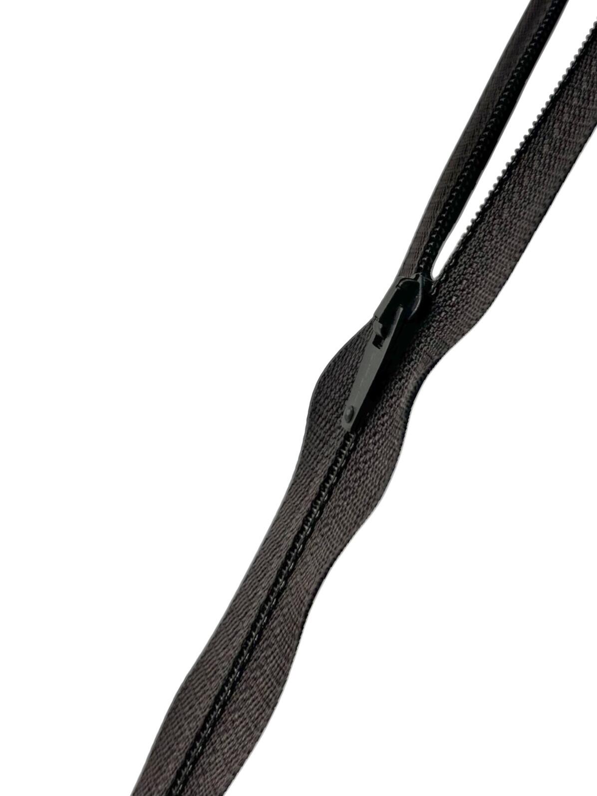 Молния Riri полупотайная, неразъёмная, Т3, 12 см, цвет: тёмно-коричневый — фурнитура для шитья в СПб, фото 5