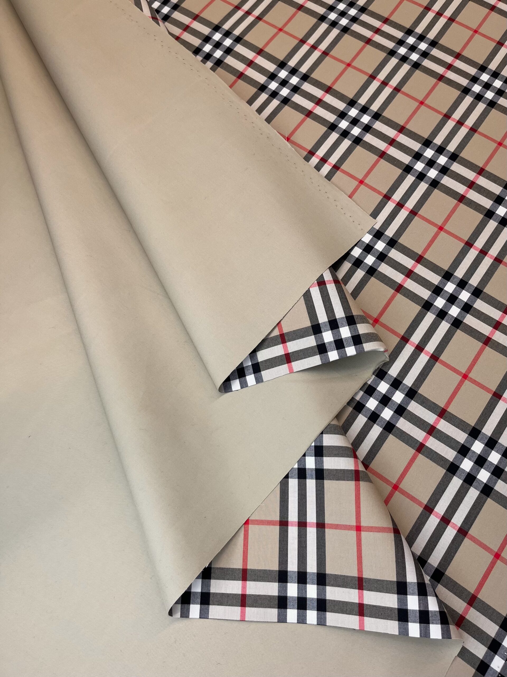 Ткань плащевая Burberry , арт.: 241809 — итальянские ткани купить в СПб, фото 4