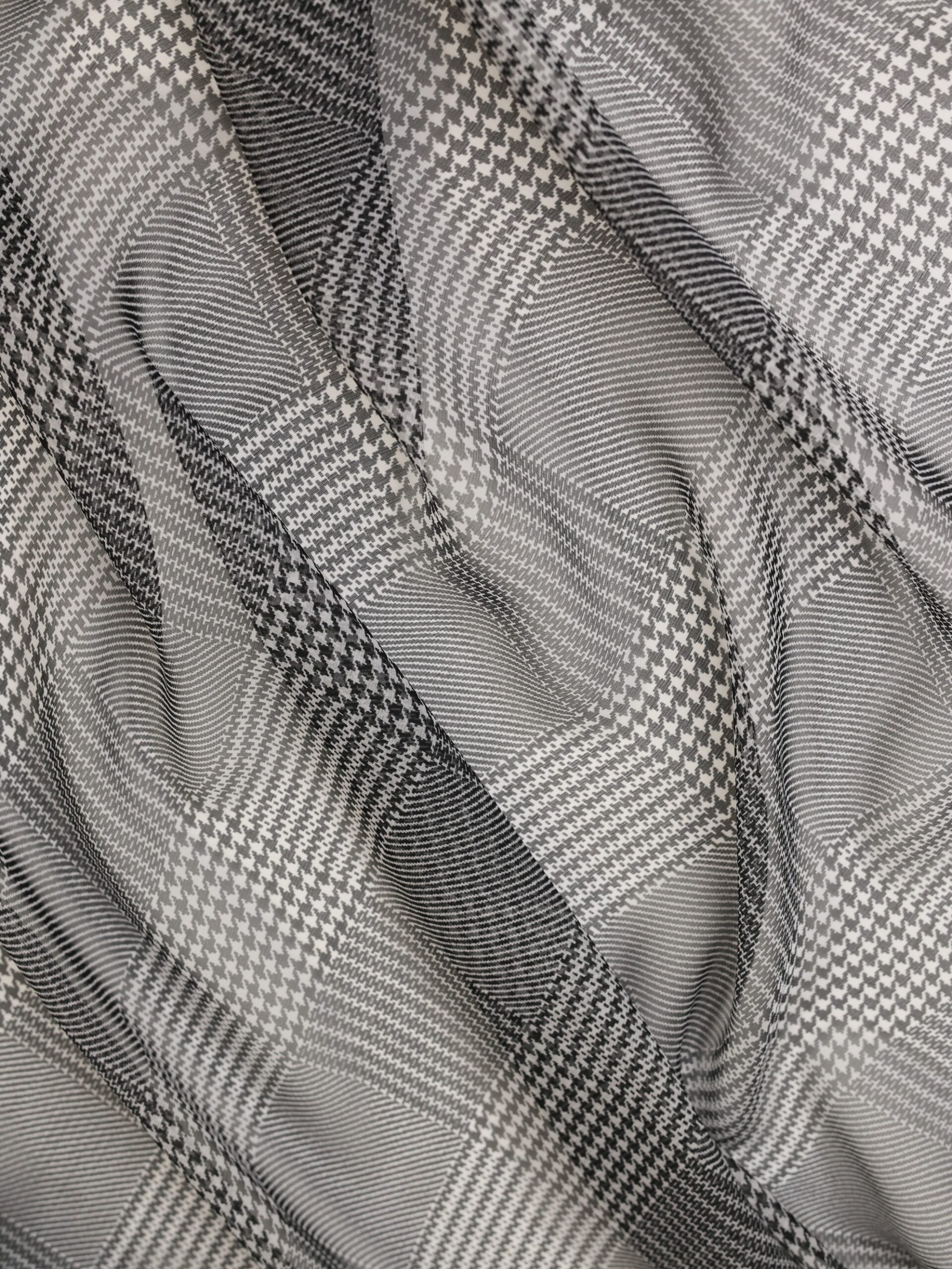 Шифон Max Mara, арт.: 441632 — ткань для платья купить | Ткани Италии
