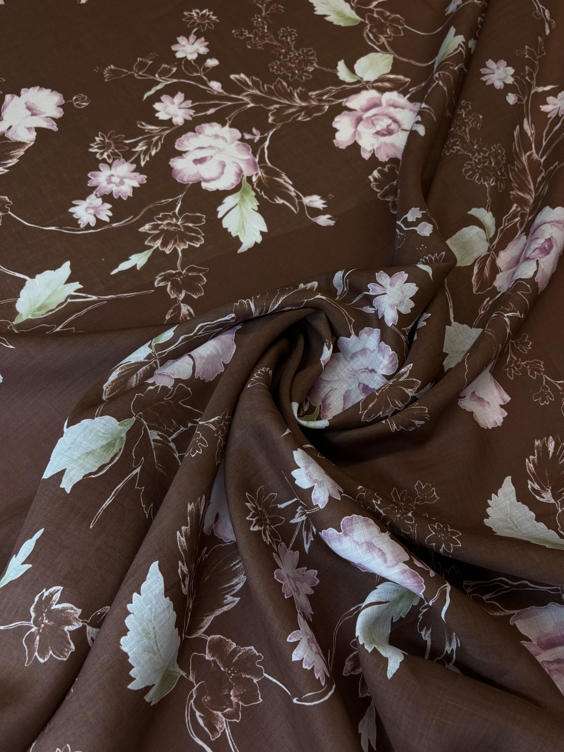 Ткань плательная крапива Max Mara, арт.: 442129 — ткань для платья купить, фото 3